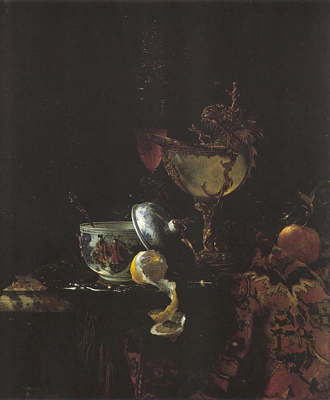 Willem Kalf Still Life with Nautilus Goblet oil painting picture